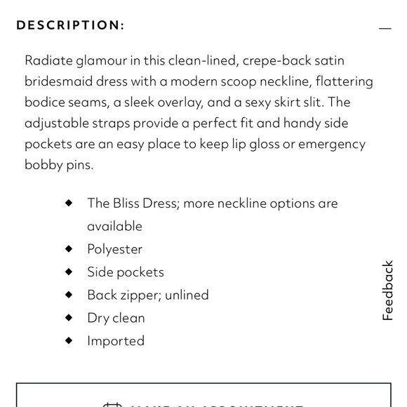 NWT David’s Bridal Wine Red Crepe-back Satin Spaghetti Strap Bridesmaid Dress - Picture 9 of 9